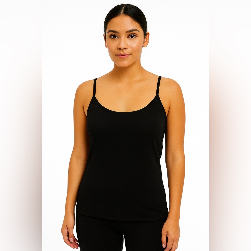 Black Women's Camisole Top Plus